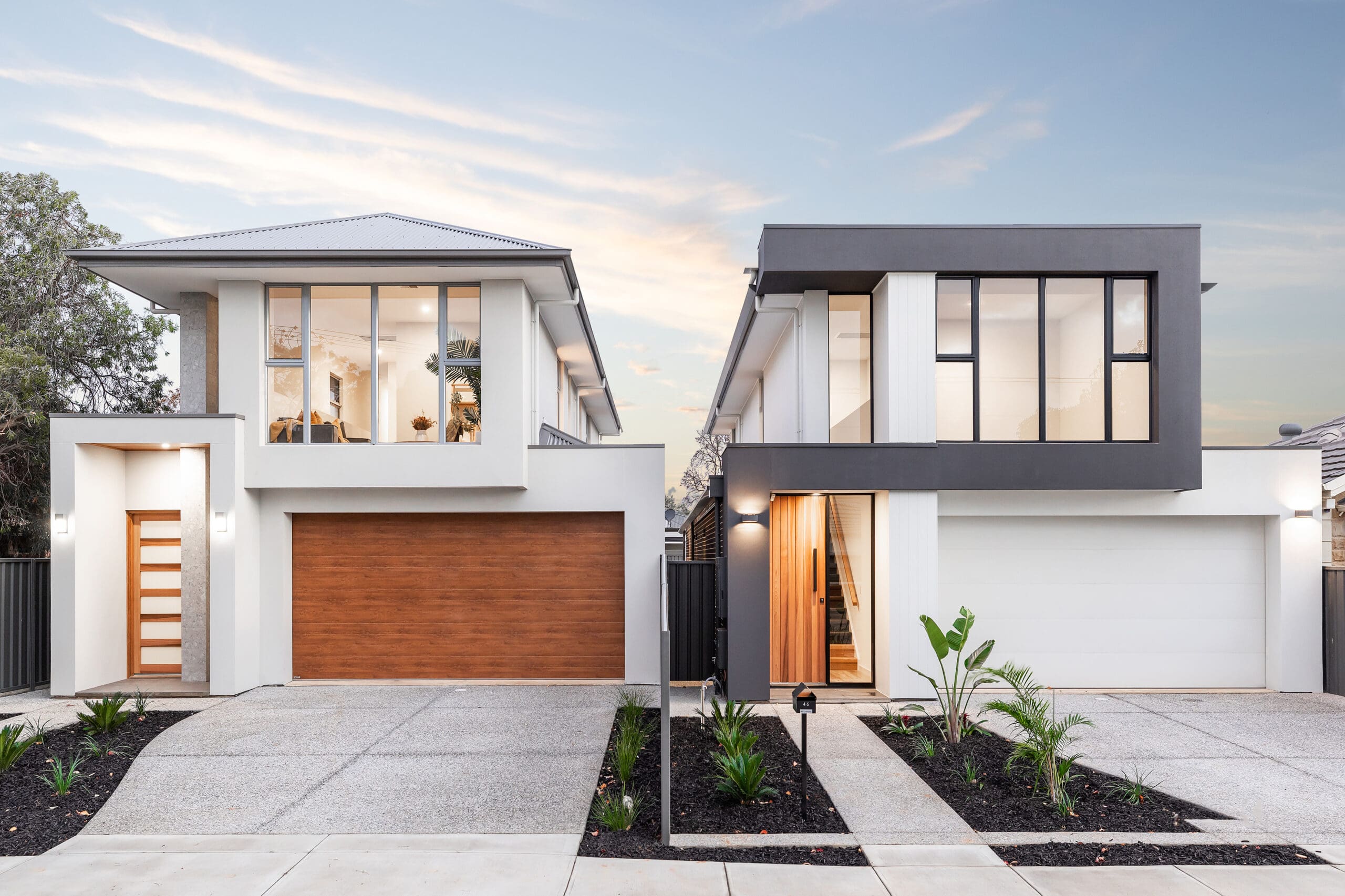 Regent Homes showcasing a completed knock down rebuild home in Adelaide.